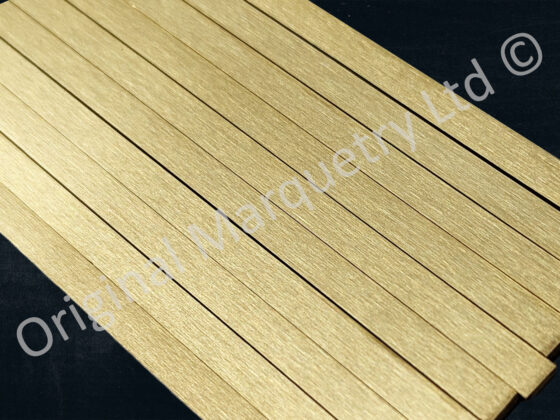 Brass Flat Bars & Strips - Brushed Finish