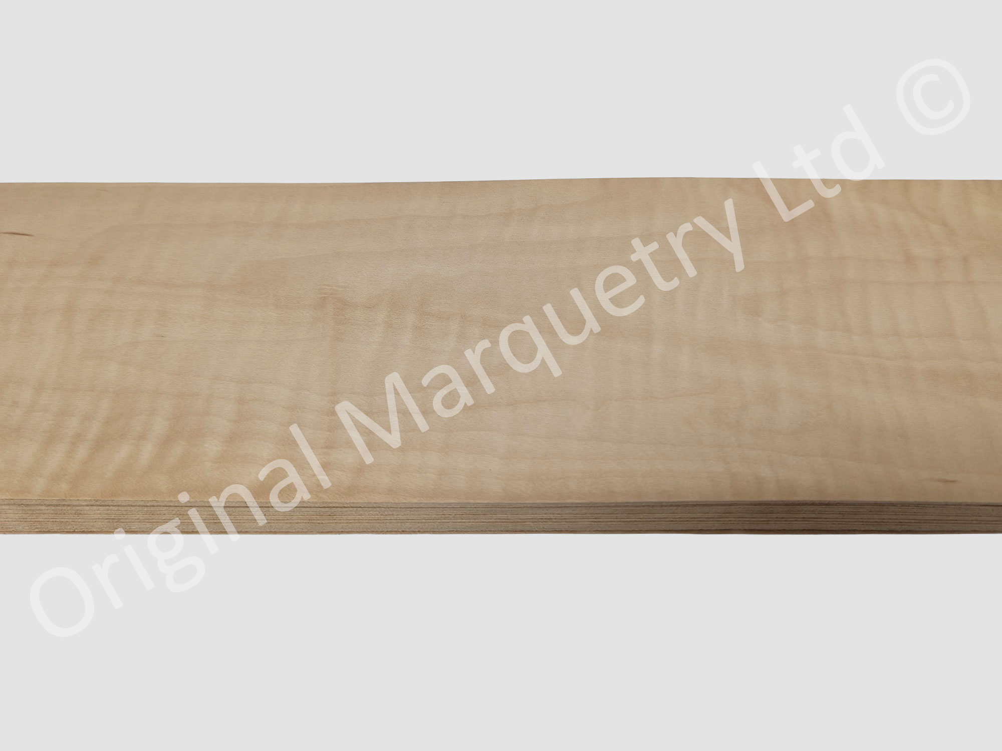 Curly Maple Figured Wood Veneer - Image 3